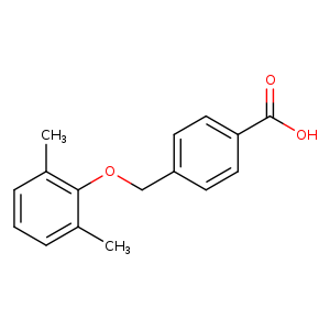 4-((2,6-Dimethylphenoxy)methyl)benzoic acid