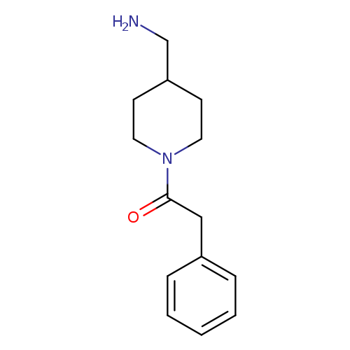 1-[4-(aminomethyl)piperidin-1-yl]-2-phenylethan-1-one
