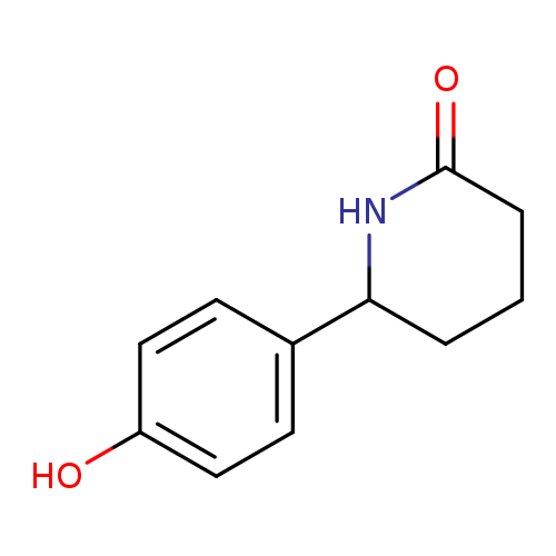 6-(4-hydroxyphenyl)piperidin-2-one