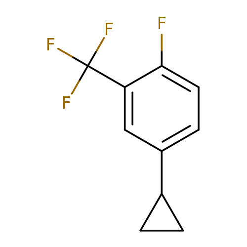 4-cyclopropyl-1-fluoro-2-(trifluoromethyl)benzene