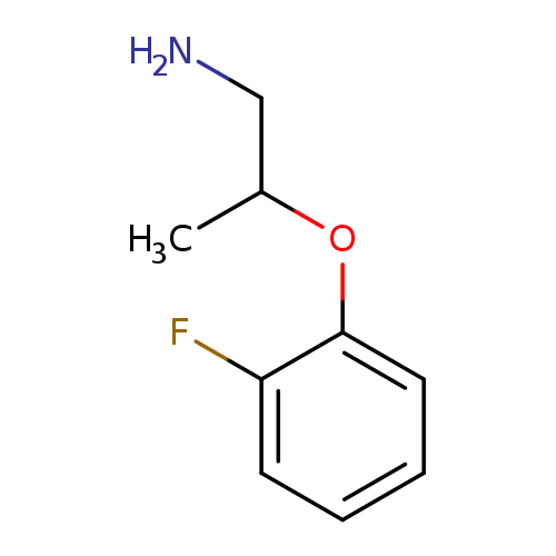 1-[(1-aminopropan-2-yl)oxy]-2-fluorobenzene
