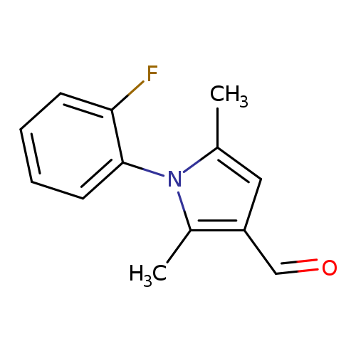 1-(2-Fluorophenyl)-2,5-dimethyl-1H-pyrrole-3-carbaldehyde
