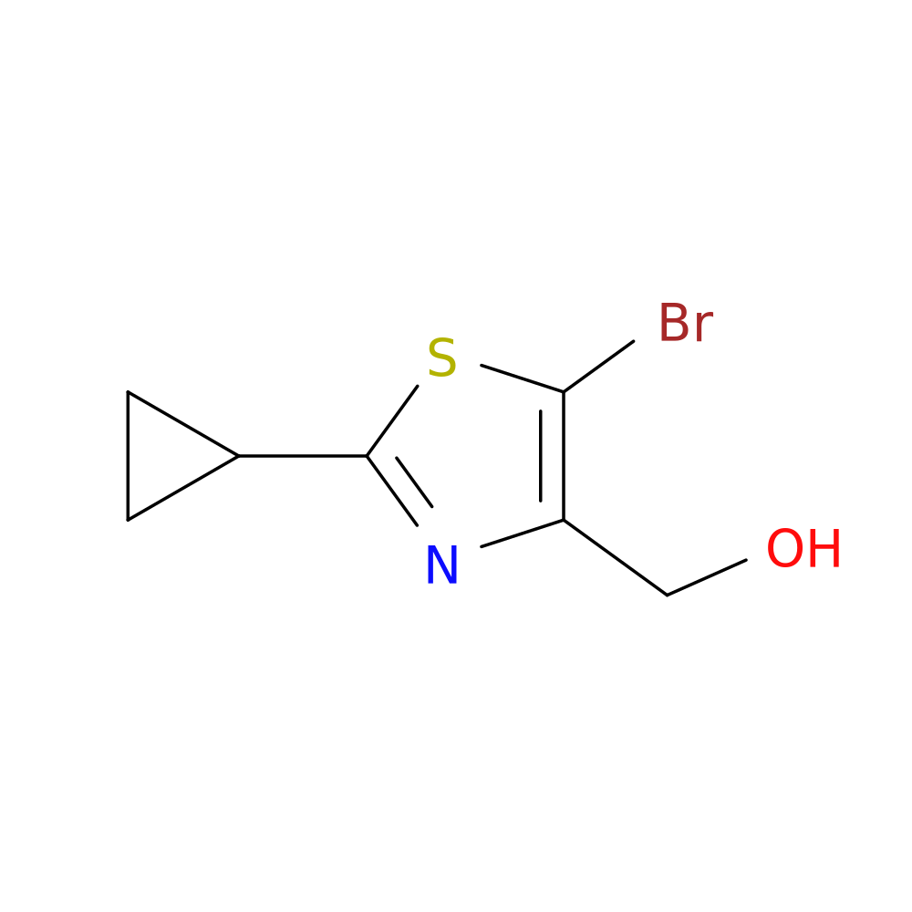 (5-bromo-2-cyclopropyl-1,3-thiazol-4-yl)methanol