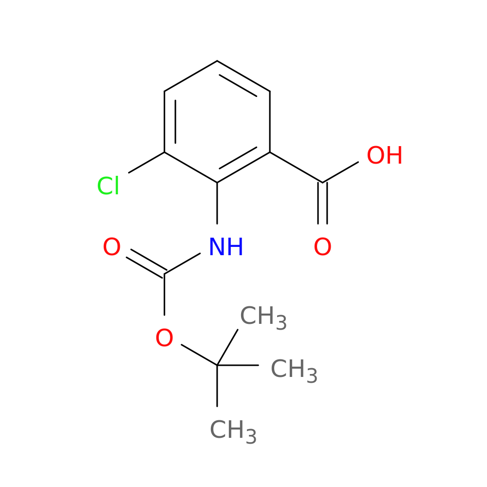 2-((tert-Butoxycarbonyl)amino)-3-chlorobenzoic acid