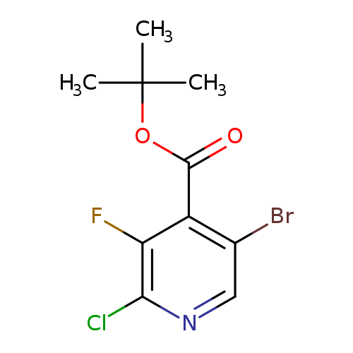 tert-butyl5-bromo-2-chloro-3-fluoropyridine-4-carboxylate