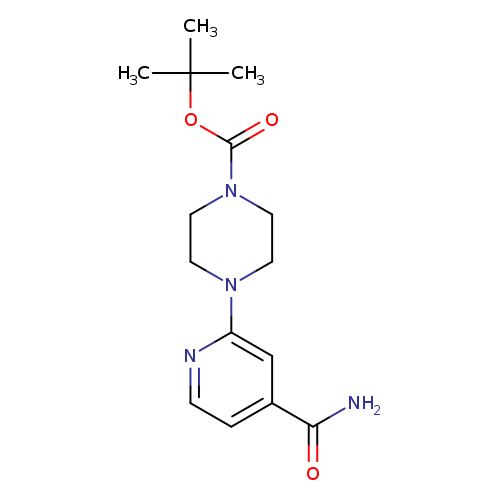 1-N-Boc-4-(4-carbamoylpyridin-2-yl)piperazine