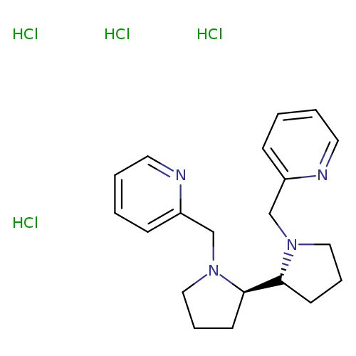 (2R,2'R)-1,1'-Bis(2-pyridinylmethyl)-2,2'-bipyrrolidine tetrahydrochloride