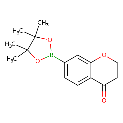 7-(tetramethyl-1,3,2-dioxaborolan-2-yl)-3,4-dihydro-2H-1-benzopyran-4-one