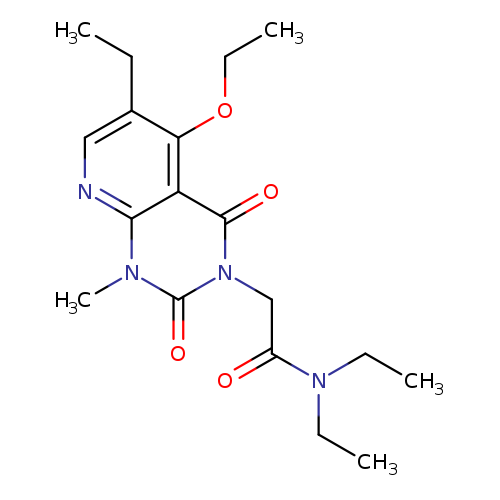 2-{5-ethoxy-6-ethyl-1-methyl-2,4-dioxo-1H,2H,3H,4H-pyrido[2,3-d]pyrimidin-3-yl}-N,N-diethylacetamide