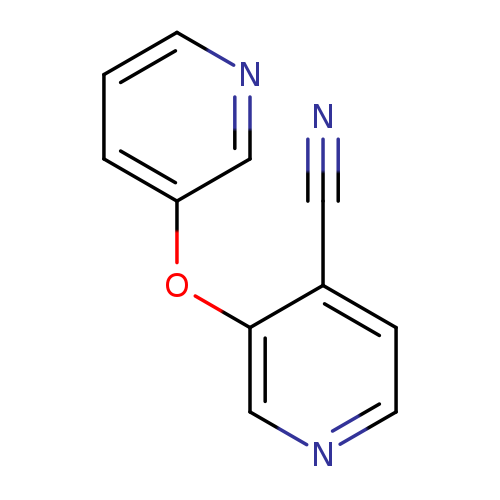 3-(pyridin-3-yloxy)pyridine-4-carbonitrile