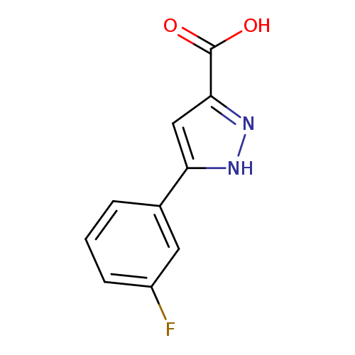 3-(3-Fluorophenyl)-1H-pyrazole-5-carboxylic acid
