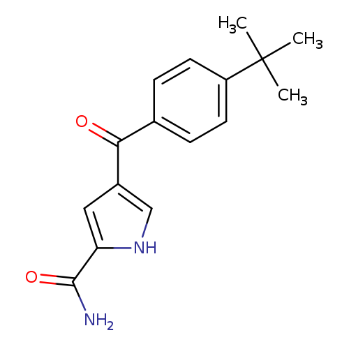 4-(4-tert-butylbenzoyl)-1H-pyrrole-2-carboxamide