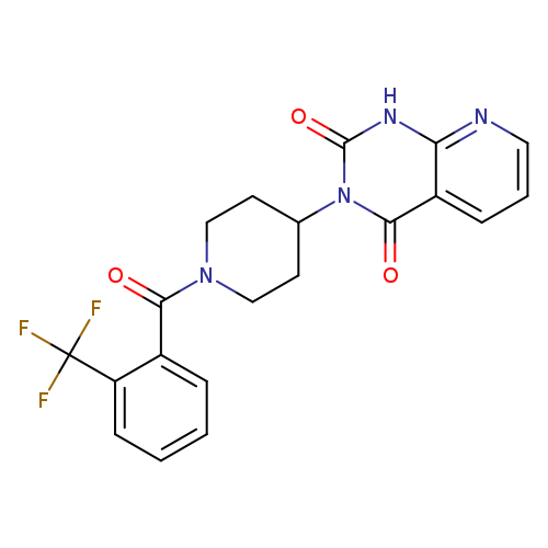 3-{1-[2-(trifluoromethyl)benzoyl]piperidin-4-yl}-1H,2H,3H,4H-pyrido[2,3-d]pyrimidine-2,4-dione