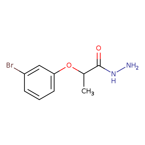 2-(3-Bromophenoxy)propanehydrazide