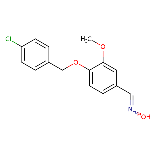 N-({4-[(4-chlorophenyl)methoxy]-3-methoxyphenyl}methylidene)hydroxylamine