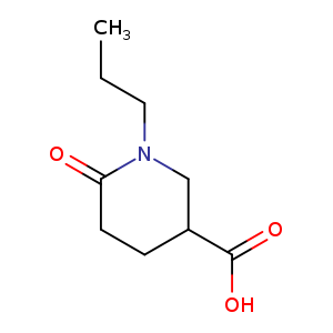 6-Oxo-1-propylpiperidine-3-carboxylic acid
