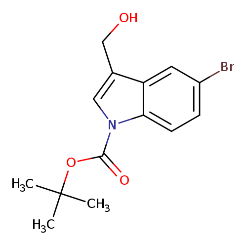 tert-butyl 5-bromo-3-(hydroxymethyl)indole-1-carboxylate
