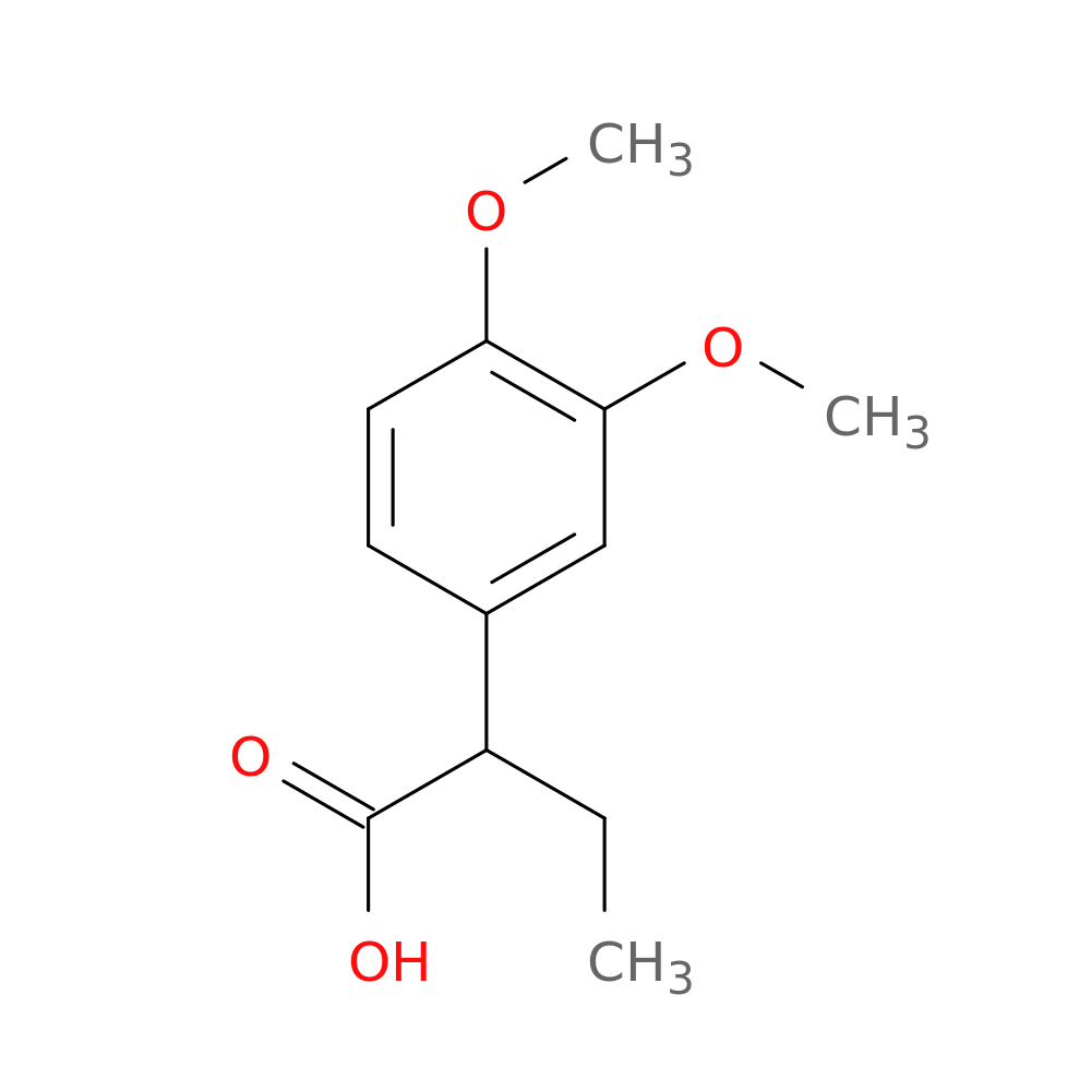 2-(3,4-Dimethoxyphenyl)butanoic acid