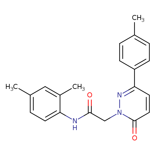 N-(2,4-dimethylphenyl)-2-[3-(4-methylphenyl)-6-oxo-1,6-dihydropyridazin-1-yl]acetamide