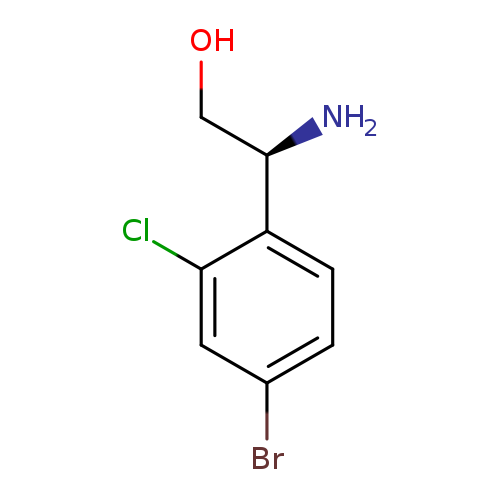 (S)-2-AMINO-2-(4-BROMO-2-CHLOROPHENYL)ETHAN-1-OL