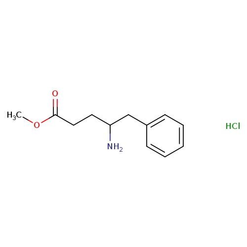 methyl 4-amino-5-phenylpentanoate hydrochloride