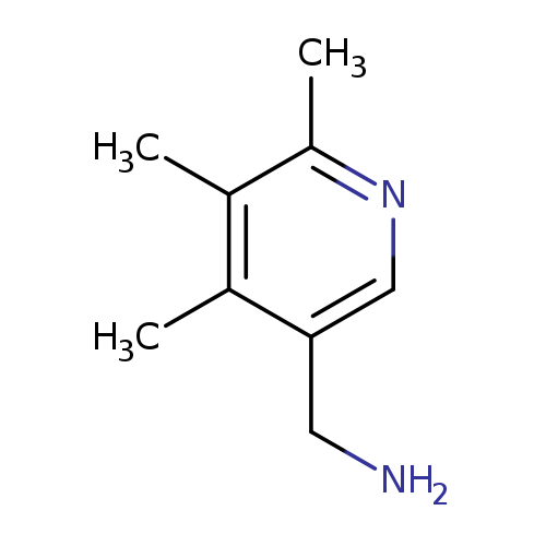 "1-(4,5,6-trimethylpyridin-3-yl)methanamine"