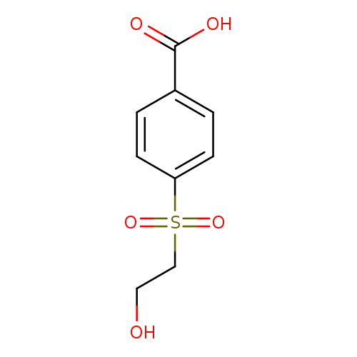 4-(2-hydroxyethanesulfonyl)benzoic acid