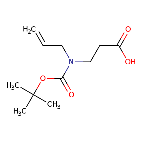 3-{[(tert-butoxy)carbonyl](prop-2-en-1-yl)amino}propanoic acid