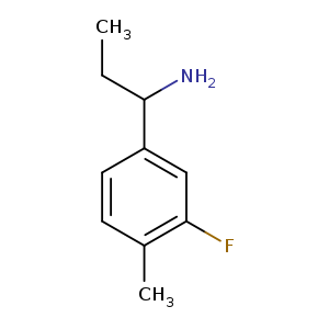 1-(3-FLUORO-4-METHYLPHENYL)PROPAN-1-AMINE