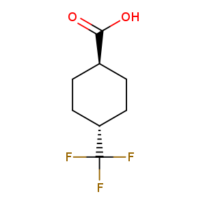 Cyclohexanecarboxylic acid, 4-(trifluoromethyl)-, trans-