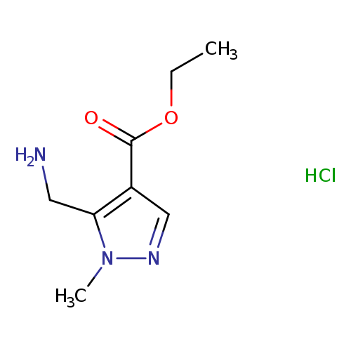 ethyl5-(aminomethyl)-1-methyl-1H-pyrazole-4-carboxylatehydrochloride