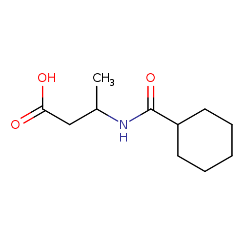 3-(cyclohexylformamido)butanoic acid