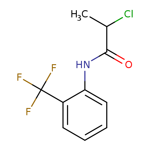 2-Chloro-n-[2-(trifluoromethyl)phenyl]propanamide