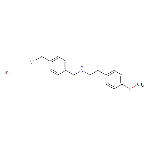 N-(4-ethylbenzyl)-2-(4-methoxyphenyl)ethanamine hydrobromide