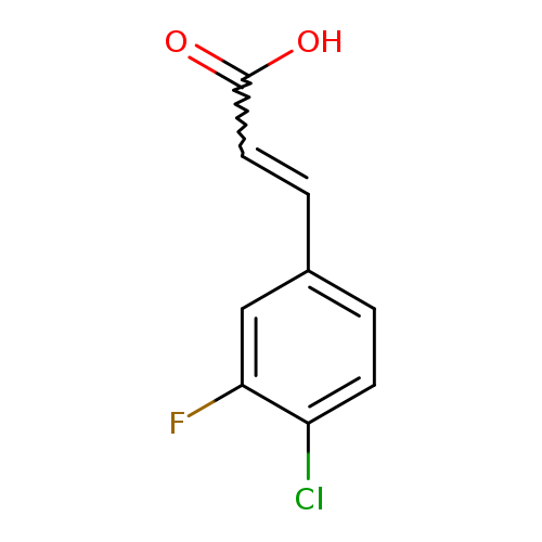 2-Propenoic acid, 3-(4-chloro-3-fluorophenyl)-