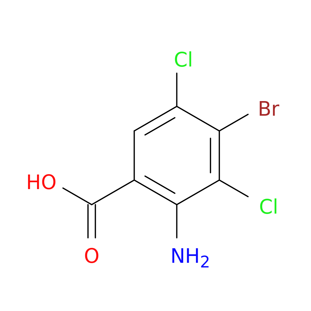 2-amino-4-bromo-3,5-dichlorobenzoic acid
