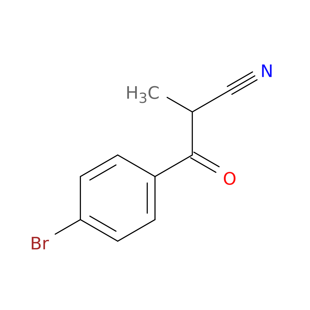 3-(4-bromophenyl)-2-methyl-3-oxopropanenitrile