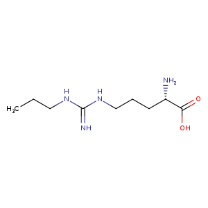 (S)-2-Amino-5-(3-propylguanidino)pentanoic acid