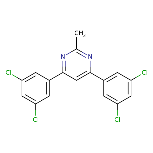 4,6-Bis(3,5-dichlorophenyl)-2-methylpyrimidine