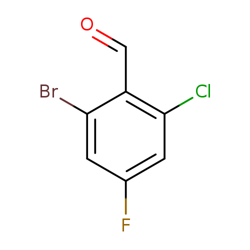 2-Bromo-6-chloro-4-fluorobenzaldehyde