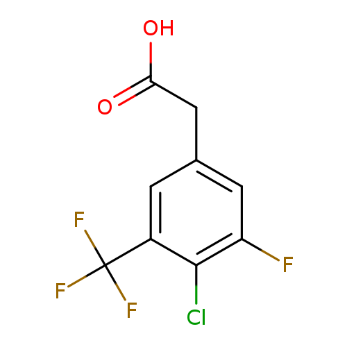 4-Chloro-3-fluoro-5-(trifluoromethyl)phenylacetic acid