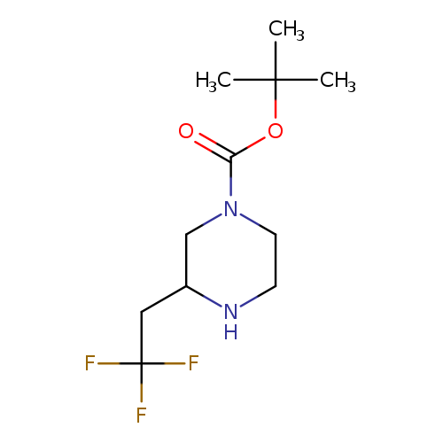 3-(2,2,2-TRIFLUORO-ETHYL)-PIPERAZINE-1-CARBOXYLIC ACID TERT-BUTYL ESTER