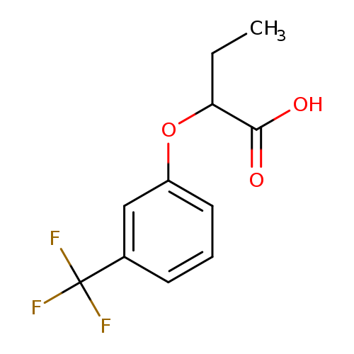 2-[3-(Trifluoromethyl)phenoxy]butanoic acid