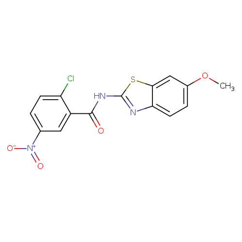 2-chloro-N-(6-methoxy-1,3-benzothiazol-2-yl)-5-nitrobenzamide