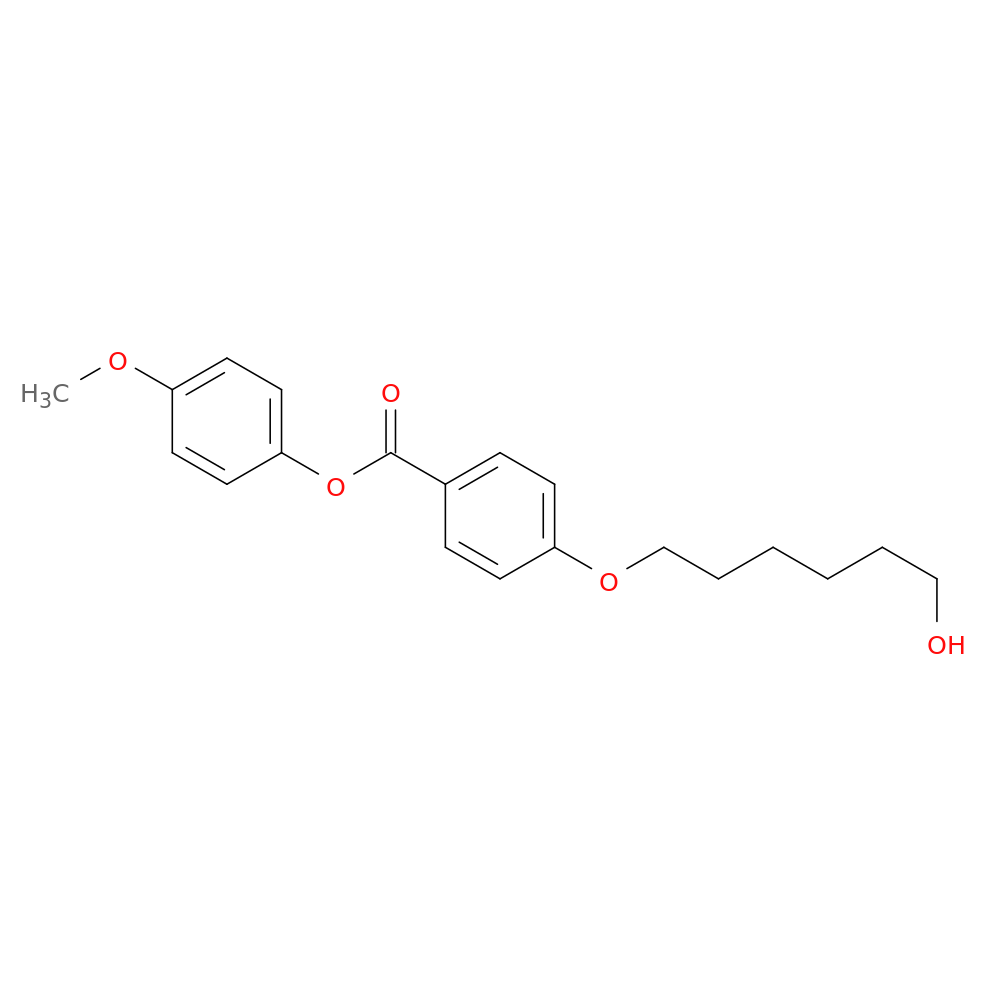 4-(6-Hydroxyhexyloxy)benzoic acid 4-methoxyphenyl ester