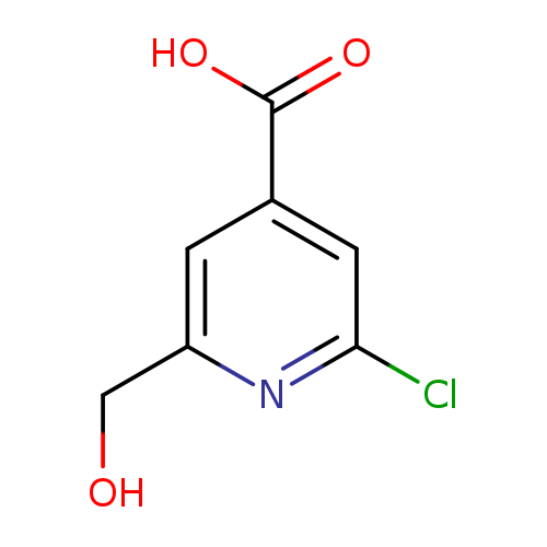 2-chloro-6-(hydroxymethyl)pyridine-4-carboxylicacid
