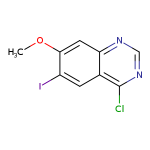 Quinazoline, 4-chloro-6-iodo-7-methoxy-