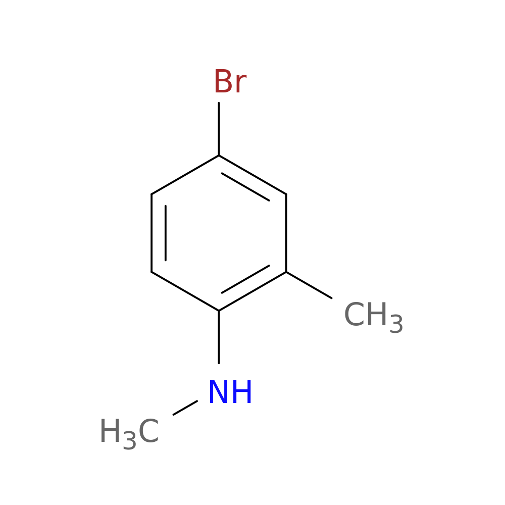 4-Bromo-N,2-dimethylaniline