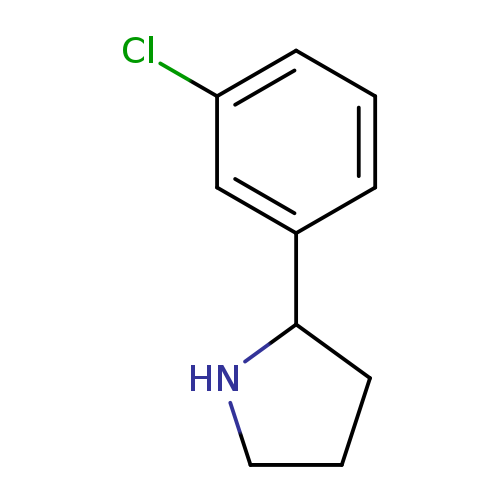 2-(3-Chlorophenyl)pyrrolidine