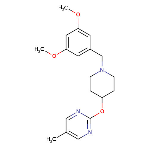 2-({1-[(3,5-dimethoxyphenyl)methyl]piperidin-4-yl}oxy)-5-methylpyrimidine